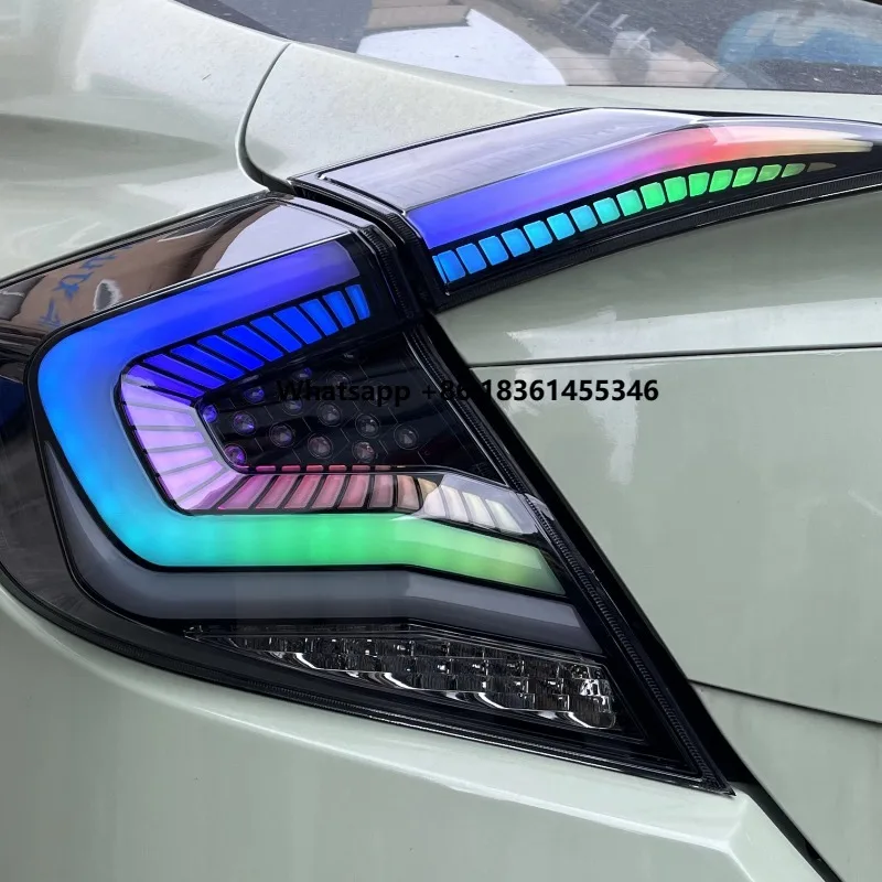 LED tail light auto parts assembly Anti-UV car tail light RGB color-changing daytime running light
LED tail light auto parts assembly Anti-UV car tail light RGB color-changing daytime running light