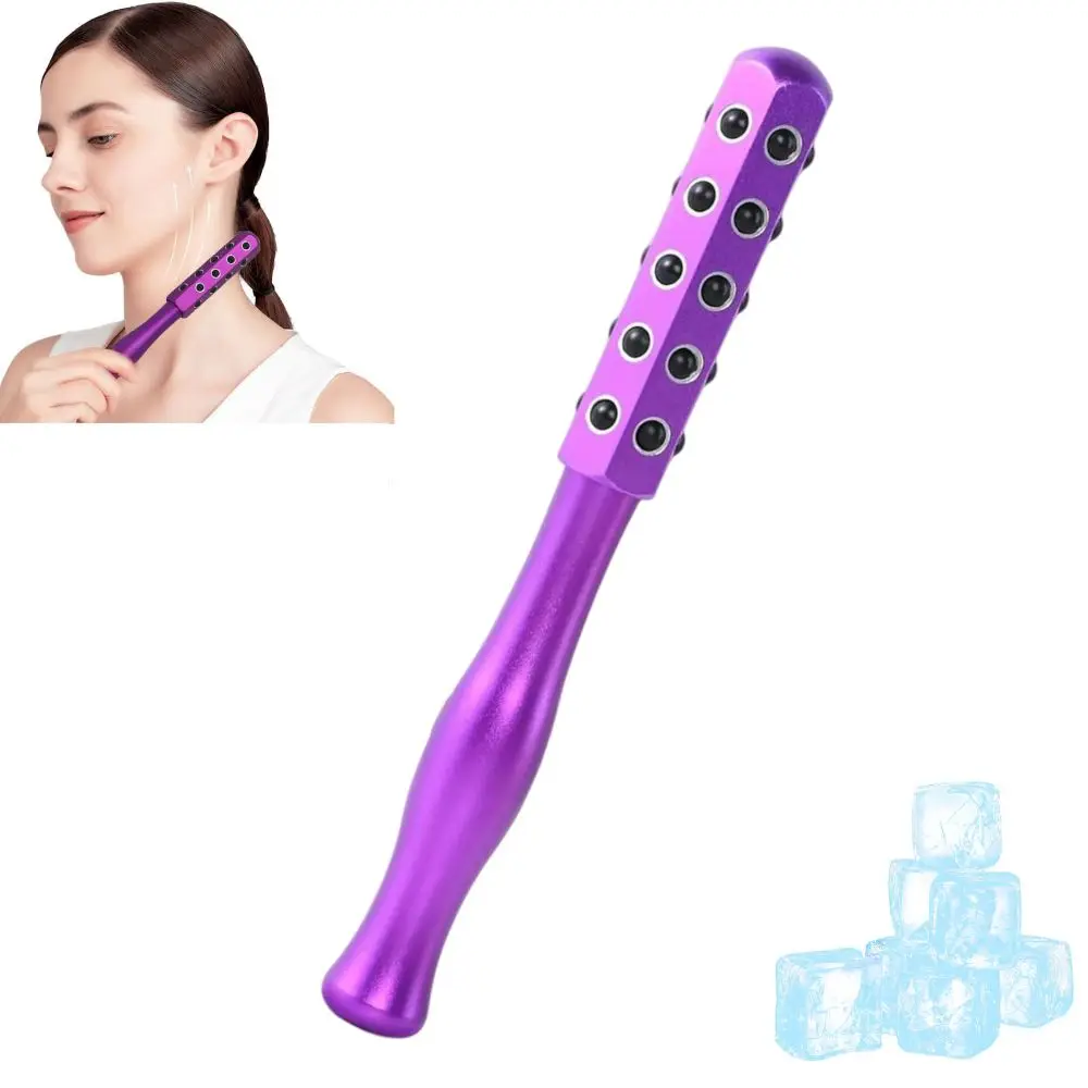 New Face Lift Facial Beauty Roller 30 Germanium Stones Purple Facial Massager Small Skin Care Beauty Magic Wand Skin Lifting
New Face Lift Facial Beauty Roller 30 Germanium Stones Purple Facial Massager Small Skin Care Beauty Magic Wand Skin Lifting