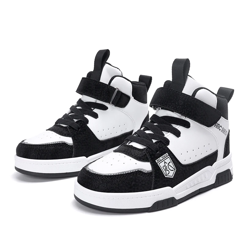 Children Casual Shoes Autumn Winter High-top Sneakers for Kids Fashion PU Leather Designer Shoes Boys Girls 2025 New Trendy Shoe
Children Casual Shoes Autumn Winter High-top Sneakers for Kids Fashion PU Leather Designer Shoes Boys Girls 2025 New Trendy Shoe