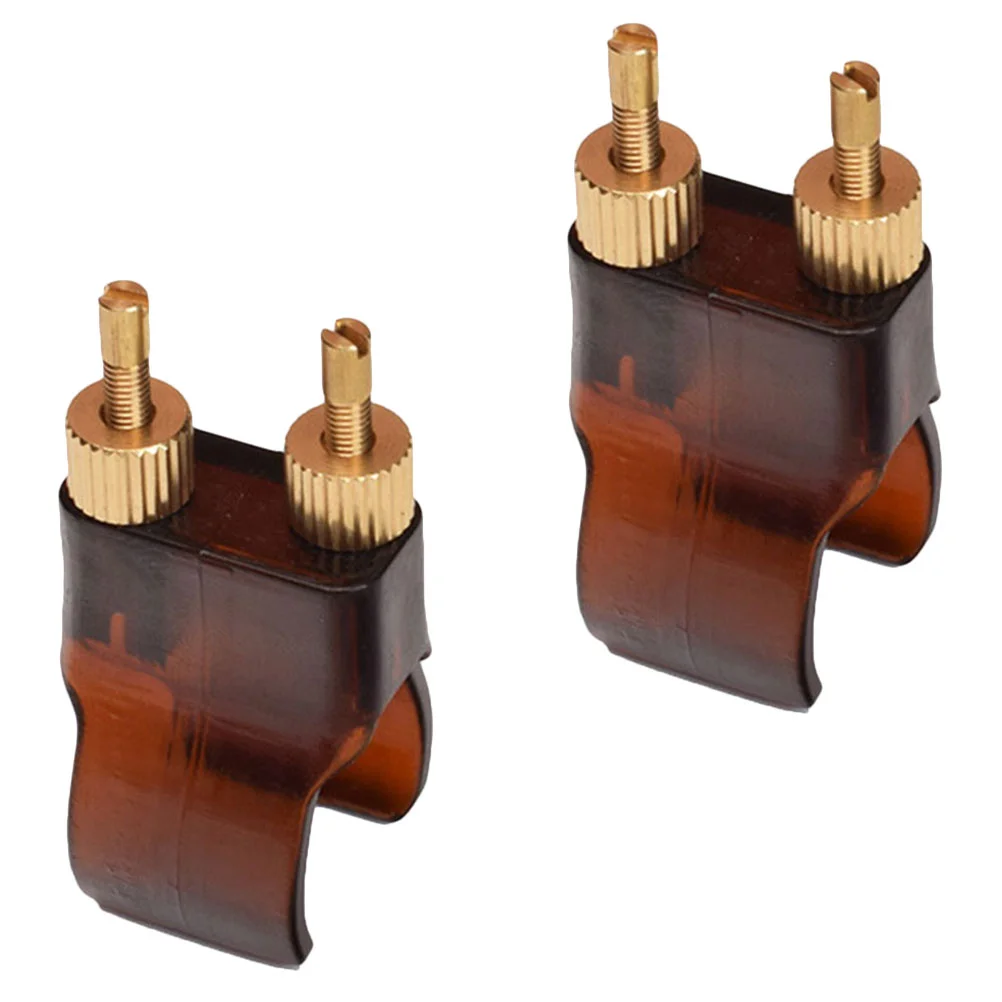 2 Pcs Erhu Fine-tuning Accessories Tool Supplies Turner for Adjuster H62 Brass Plastic Steel Abs
2 Pcs Erhu Fine-tuning Accessories Tool Supplies Turner for Adjuster H62 Brass Plastic Steel Abs