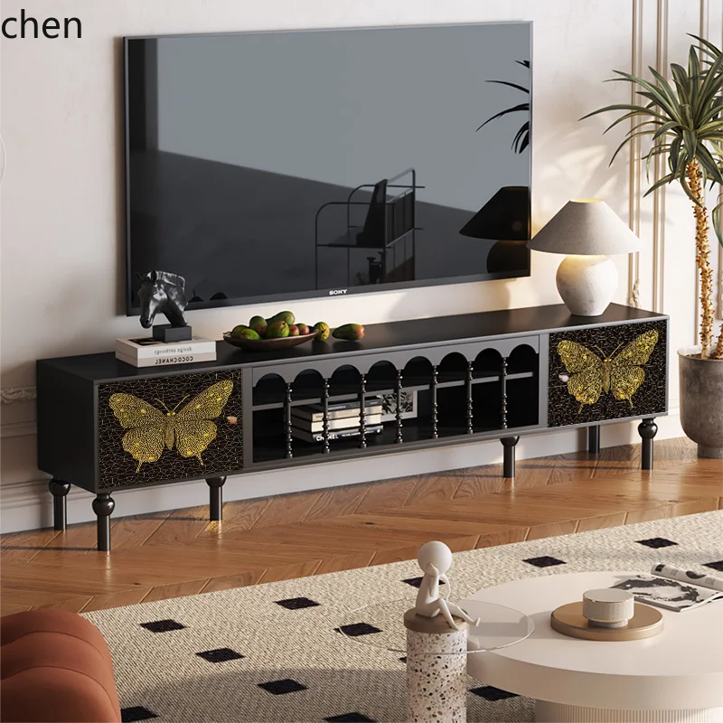 HXL solid wood TV cabinet, integrated living room storage and storage, wall-decorated side cabinet
HXL solid wood TV cabinet, integrated living room storage and storage, wall-decorated side cabinet