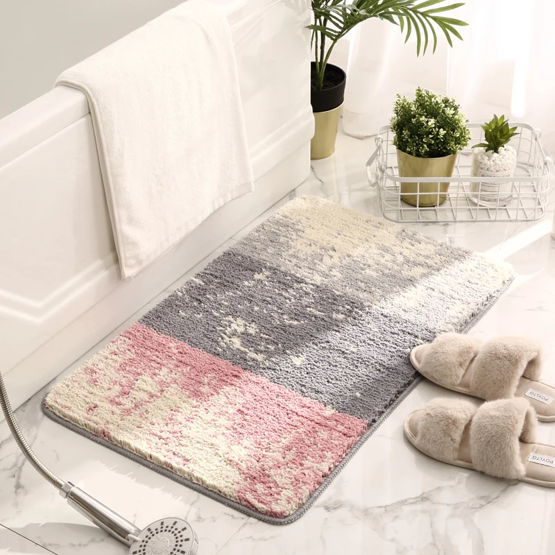 Bathroom Absorbent Floor Mat Toilet Entrance Anti-Slip Rug Home Use Door Mat Bathroom Carpet Durable Machine Washable Fibre
Bathroom Absorbent Floor Mat Toilet Entrance Anti-Slip Rug Home Use Door Mat Bathroom Carpet Durable Machine Washable Fibre
