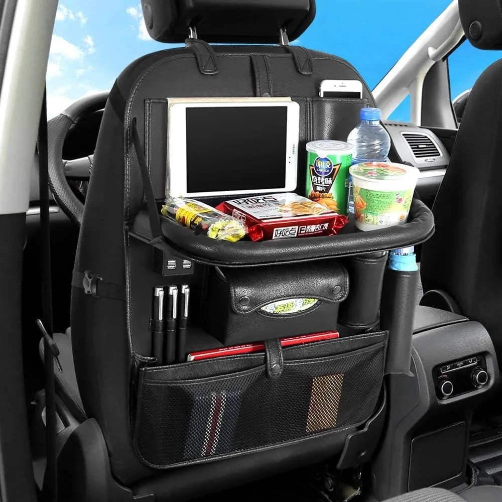 4 USB Charger Car PU Leather Backseat Organizer Travel Multifunction Storage Pocket Universal Auto Interior Accessories
4 USB Charger Car PU Leather Backseat Organizer Travel Multifunction Storage Pocket Universal Auto Interior Accessories