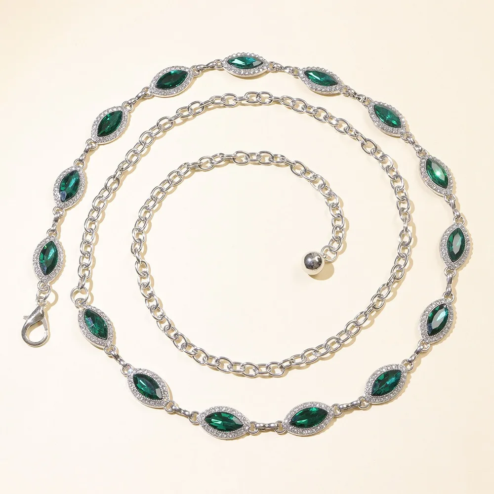 All-match Metal Colorful Crystal Waist Chain Gold Kawaii Rhinestone Belly Belts Alloy Fashion Y2K Waistband Summer
All-match Metal Colorful Crystal Waist Chain Gold Kawaii Rhinestone Belly Belts Alloy Fashion Y2K Waistband Summer