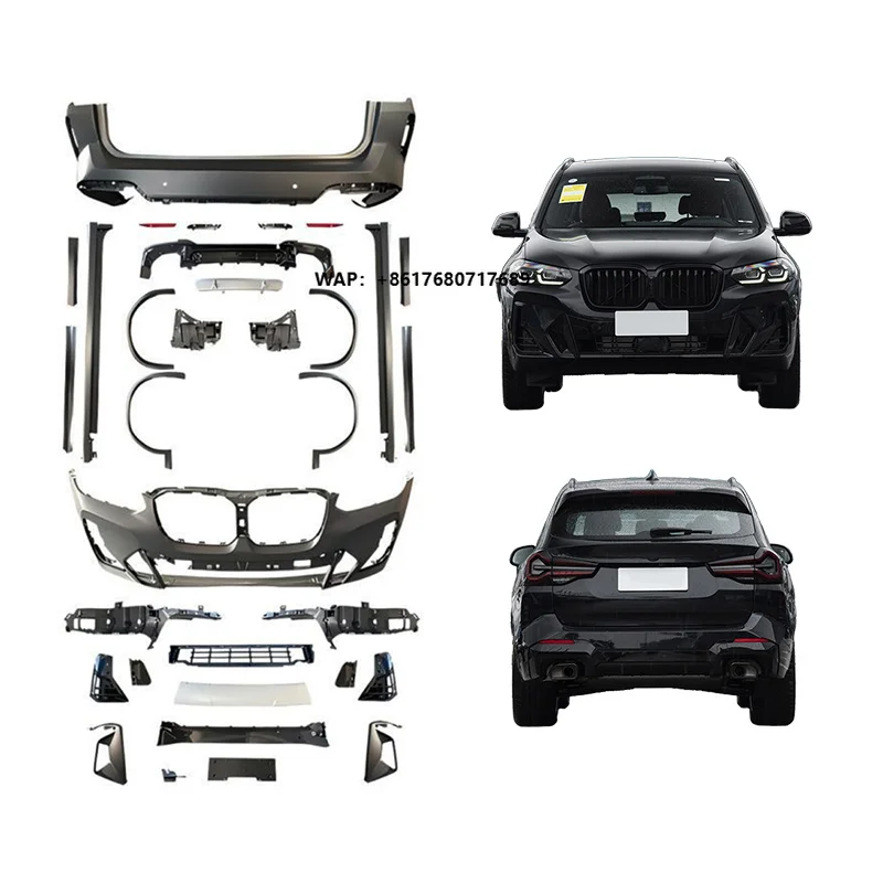 2022-2024 Car Modification Upgrade M-Tech Body Kit Front Rear Bumper Lip Side Skirt Wheel Arch Grille Suitable for X3 G01
2022-2024 Car Modification Upgrade M-Tech Body Kit Front Rear Bumper Lip Side Skirt Wheel Arch Grille Suitable for X3 G01