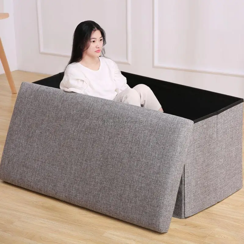 Multifunctional Household Storage Stool Fashion Chair Living Room Ottoman Padded Stools Home Furniture Solid Color Sofa Chair
Multifunctional Household Storage Stool Fashion Chair Living Room Ottoman Padded Stools Home Furniture Solid Color Sofa Chair