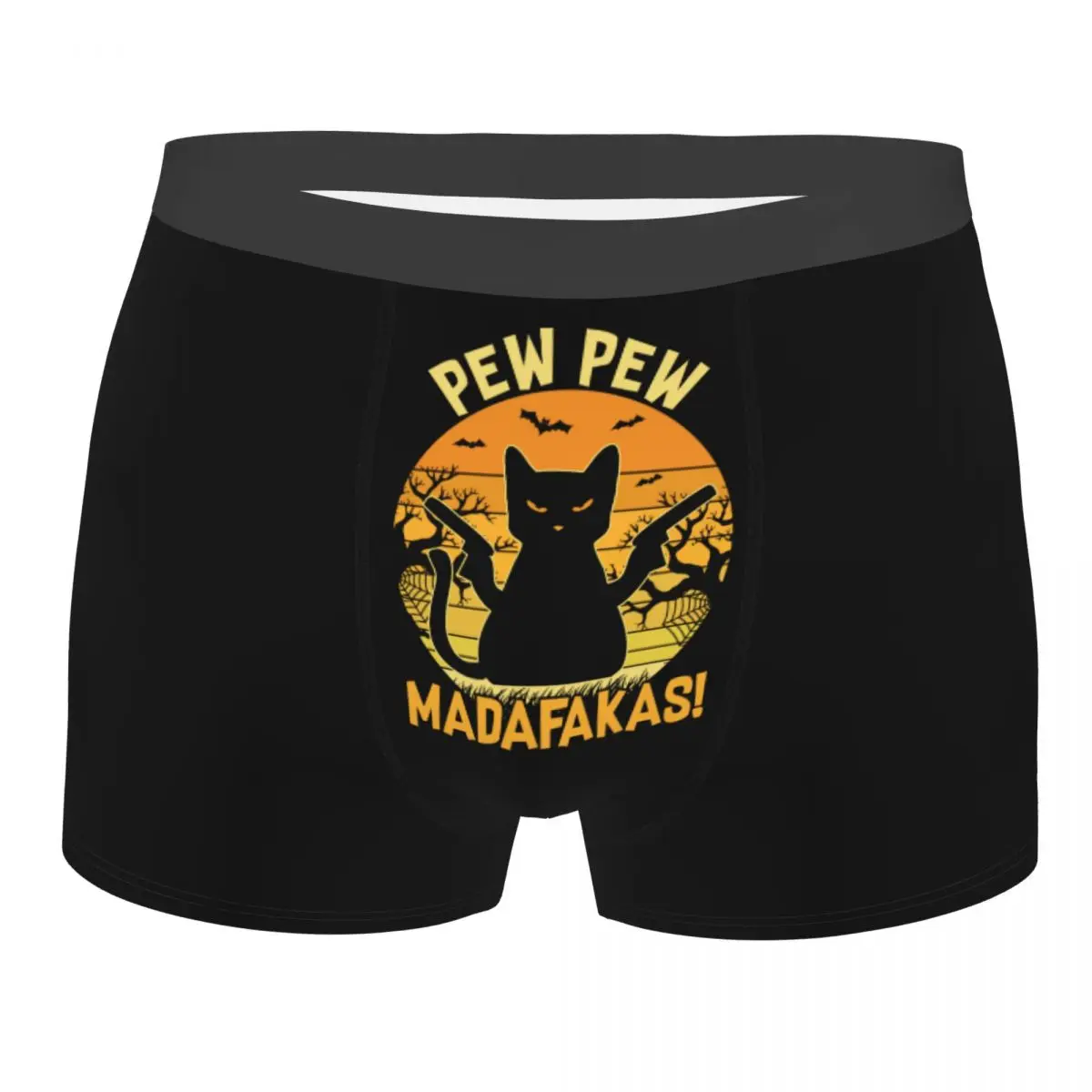 Модные боксеры на заказ Cat Pew Madafakas на Хэллоуин, шорты, мужские трусы, дышащие трусы, нижнее белье
Модные боксеры на заказ Cat Pew Madafakas на Хэллоуин, шорты, мужские трусы, дышащие трусы, нижнее белье