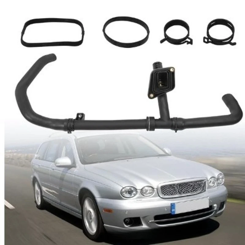 C2S43430 C2S43430 X 1 * Radiator Hose + 1* Thermostat Assembly for 2002-2008 Jaguar X-Type 3.0L
C2S43430 C2S43430 X 1 * Radiator Hose + 1* Thermostat Assembly for 2002-2008 Jaguar X-Type 3.0L