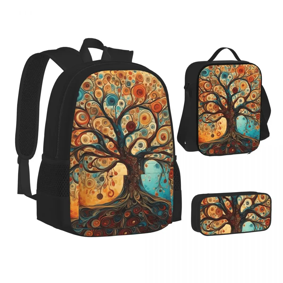 Tree Of Life Backpacks Boys Girls Bookbag School Bags Kids Rucksack Lunch Bag Pen Bag Three-Piece Set
Tree Of Life Backpacks Boys Girls Bookbag School Bags Kids Rucksack Lunch Bag Pen Bag Three-Piece Set