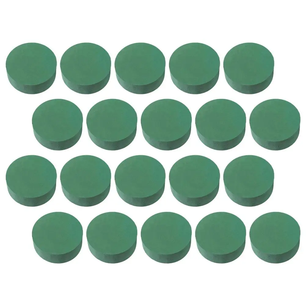 20 Pcs Flower Round Floral Blocks Foam Mud 8x4cm Floral Arrangement Supplies Enhanced Blocks for Flower Shop Wedding Decor
20 Pcs Flower Round Floral Blocks Foam Mud 8x4cm Floral Arrangement Supplies Enhanced Blocks for Flower Shop Wedding Decor