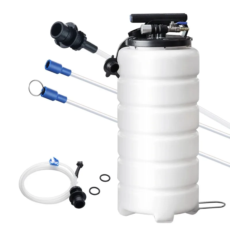 6.5L/15L Pneumatic/Manual Fluid Extractor with Suction Hose Oil Changer Pump for Automotive Fluids Vacuum Evacuation
6.5L/15L Pneumatic/Manual Fluid Extractor with Suction Hose Oil Changer Pump for Automotive Fluids Vacuum Evacuation