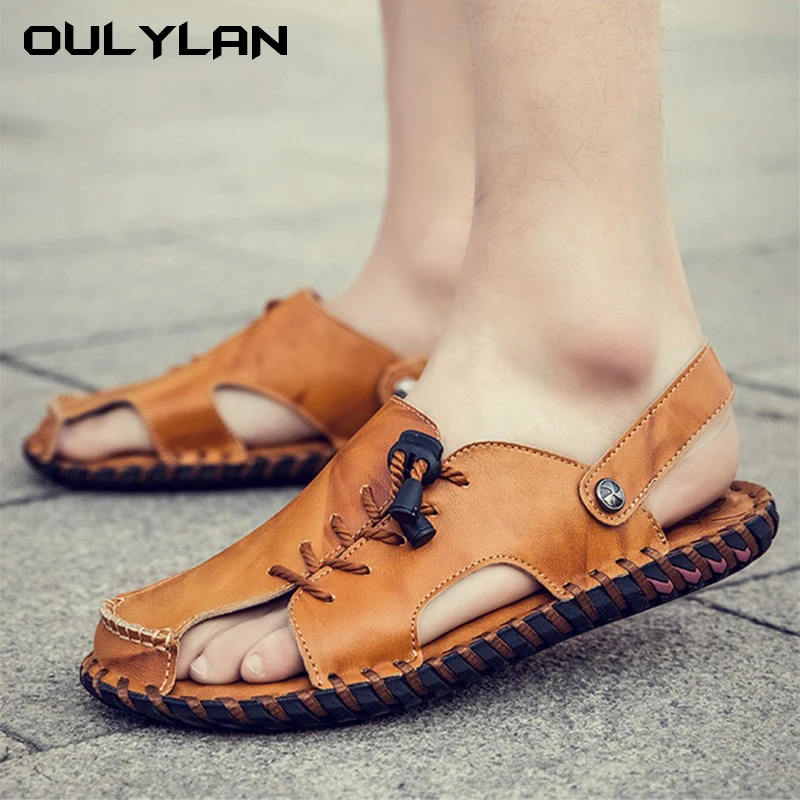 Men's New Summer Breathable Men's Sandals Fashion Trend Beach Shoes Slippers Sandals Mens Sandals Summer Genuine Leather Sandals
Men's New Summer Breathable Men's Sandals Fashion Trend Beach Shoes Slippers Sandals Mens Sandals Summer Genuine Leather Sandals
