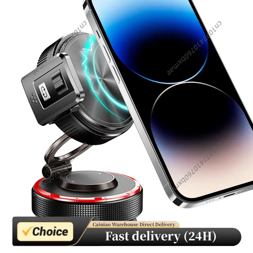 Magnetic Car Phone Mount 360 Rotation Vacuum Suction Phone Holder Foldable Magnetic Phones Stand for iPhone & All Phones
Magnetic Car Phone Mount 360 Rotation Vacuum Suction Phone Holder Foldable Magnetic Phones Stand for iPhone & All Phones