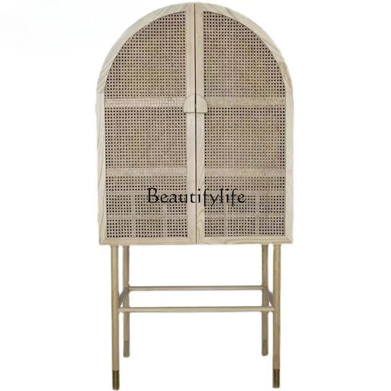 N Nordic Rattan Creative B & B Storage Cabinet Rattan Wine Cabinet Clothes Closet Decorative Double Door Home Locker
N Nordic Rattan Creative B & B Storage Cabinet Rattan Wine Cabinet Clothes Closet Decorative Double Door Home Locker