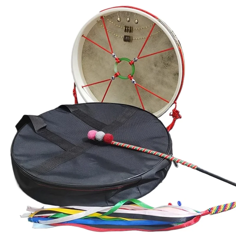 Black Cowhide Shaman Drum 30-50cm Adult Beginner Shamanic Drums Meditation Percussion Instruments Hand Drum Set with Bag
Black Cowhide Shaman Drum 30-50cm Adult Beginner Shamanic Drums Meditation Percussion Instruments Hand Drum Set with Bag