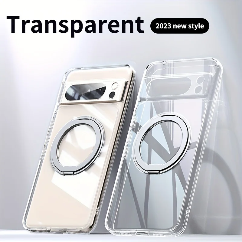New Transparent Matte PC Magsafe Shockproof TPU Phone Case With Magnetic Stand for Google 9 Pro Phone
New Transparent Matte PC Magsafe Shockproof TPU Phone Case With Magnetic Stand for Google 9 Pro Phone