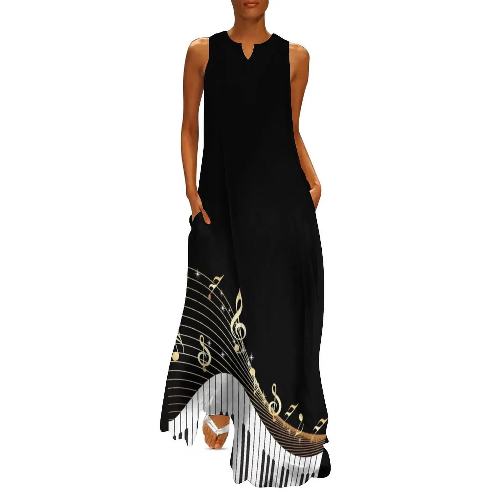 Ivory Keys Piano Music Long Dress women evening dress clothing women summer 2025 Dress
Ivory Keys Piano Music Long Dress women evening dress clothing women summer 2025 Dress