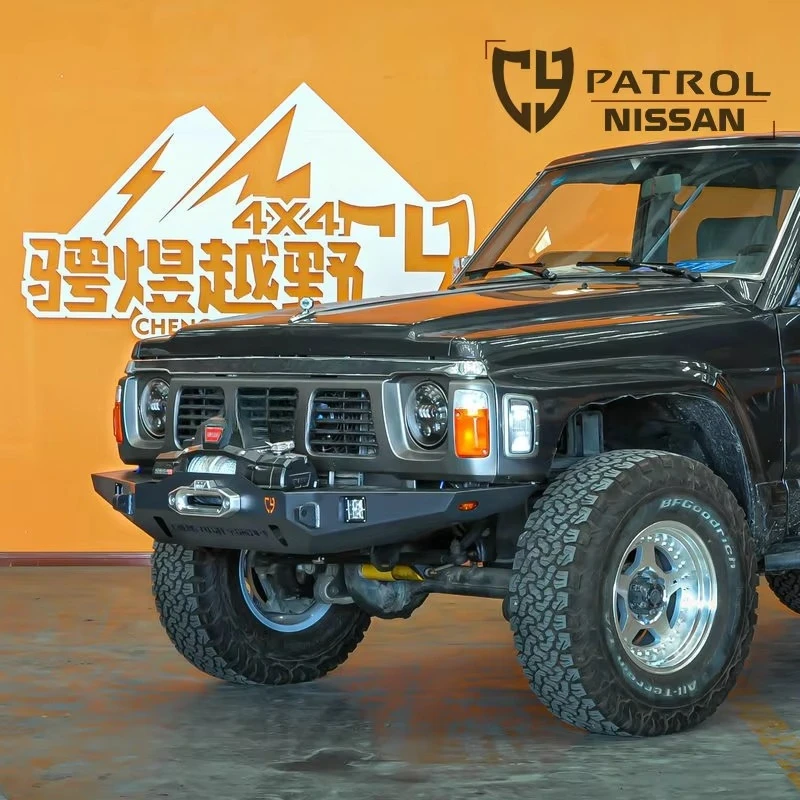 The CY Y60 Modified Front Bumper Is Suitable for the Patrol Y60 Off-road Front Bumper with a Winch Bracket
The CY Y60 Modified Front Bumper Is Suitable for the Patrol Y60 Off-road Front Bumper with a Winch Bracket