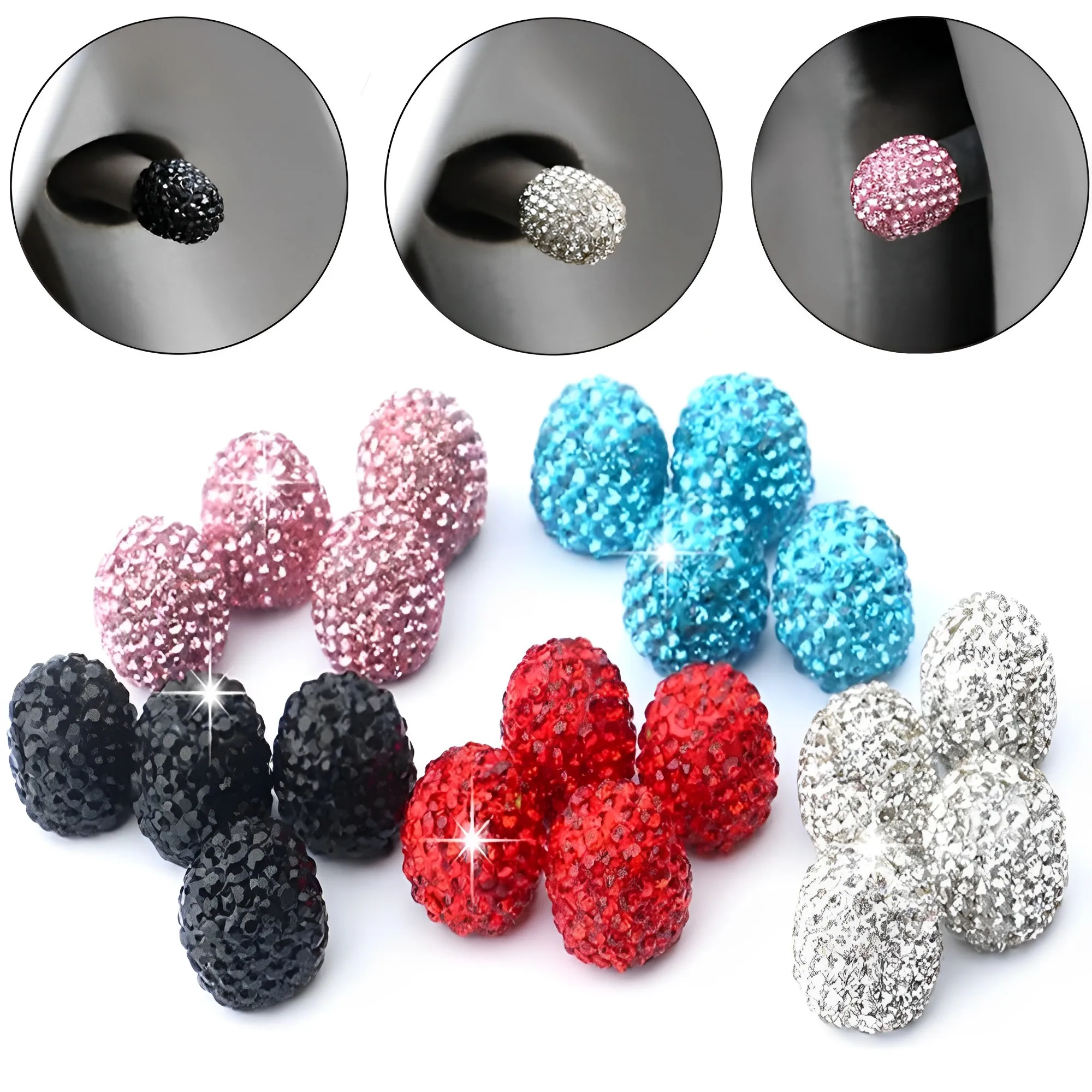 4Pcs Crystal Car Tire Valve Caps Universal Diamond Shining Dust-proof Wheel Valve Cover Car Styling Decoration Auto Accessories
4Pcs Crystal Car Tire Valve Caps Universal Diamond Shining Dust-proof Wheel Valve Cover Car Styling Decoration Auto Accessories