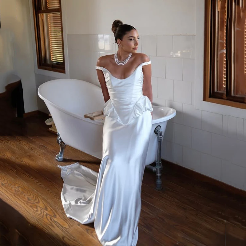 Eightree Women Mermaid Wedding Dresses Off The Shoulder Backless Bridal Dress 2026 Wedding Evening Ball Prom Gowns Customized
Eightree Women Mermaid Wedding Dresses Off The Shoulder Backless Bridal Dress 2026 Wedding Evening Ball Prom Gowns Customized