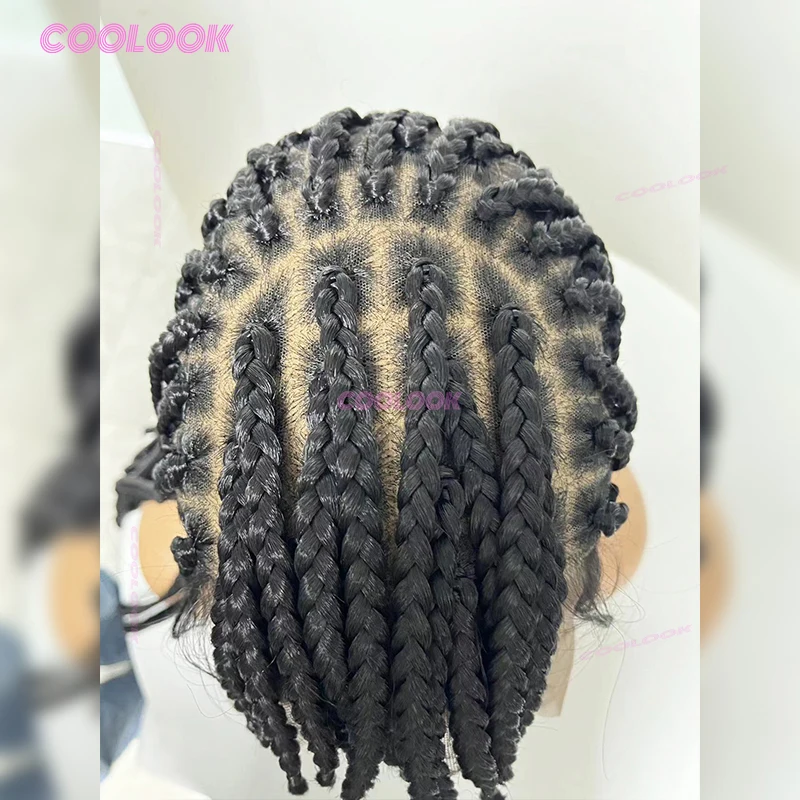 32" Short Front Braiding Bangs Synthetic Braided Wigs For Black Women Box Full Lace Braided Wigs
32" Short Front Braiding Bangs Synthetic Braided Wigs For Black Women Box Full Lace Braided Wigs