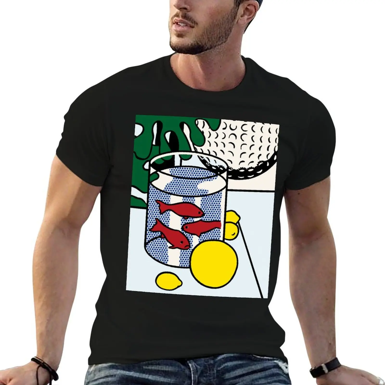 Roy Lichtenstein: Comics für Millionen T-Shirt t shirts for man graphic funny t shirt custom print cotton tshirt 100% T-shirt
Roy Lichtenstein: Comics für Millionen T-Shirt t shirts for man graphic funny t shirt custom print cotton tshirt 100% T-shirt