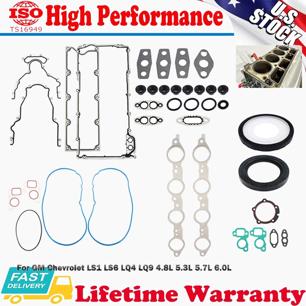 Комплект прокладок GEN III LS 4,8 л 5,3 л 6,0 л/комплект 12630223 для Chevrolet Silverado 1500
Комплект прокладок GEN III LS 4,8 л 5,3 л 6,0 л/комплект 12630223 для Chevrolet Silverado 1500