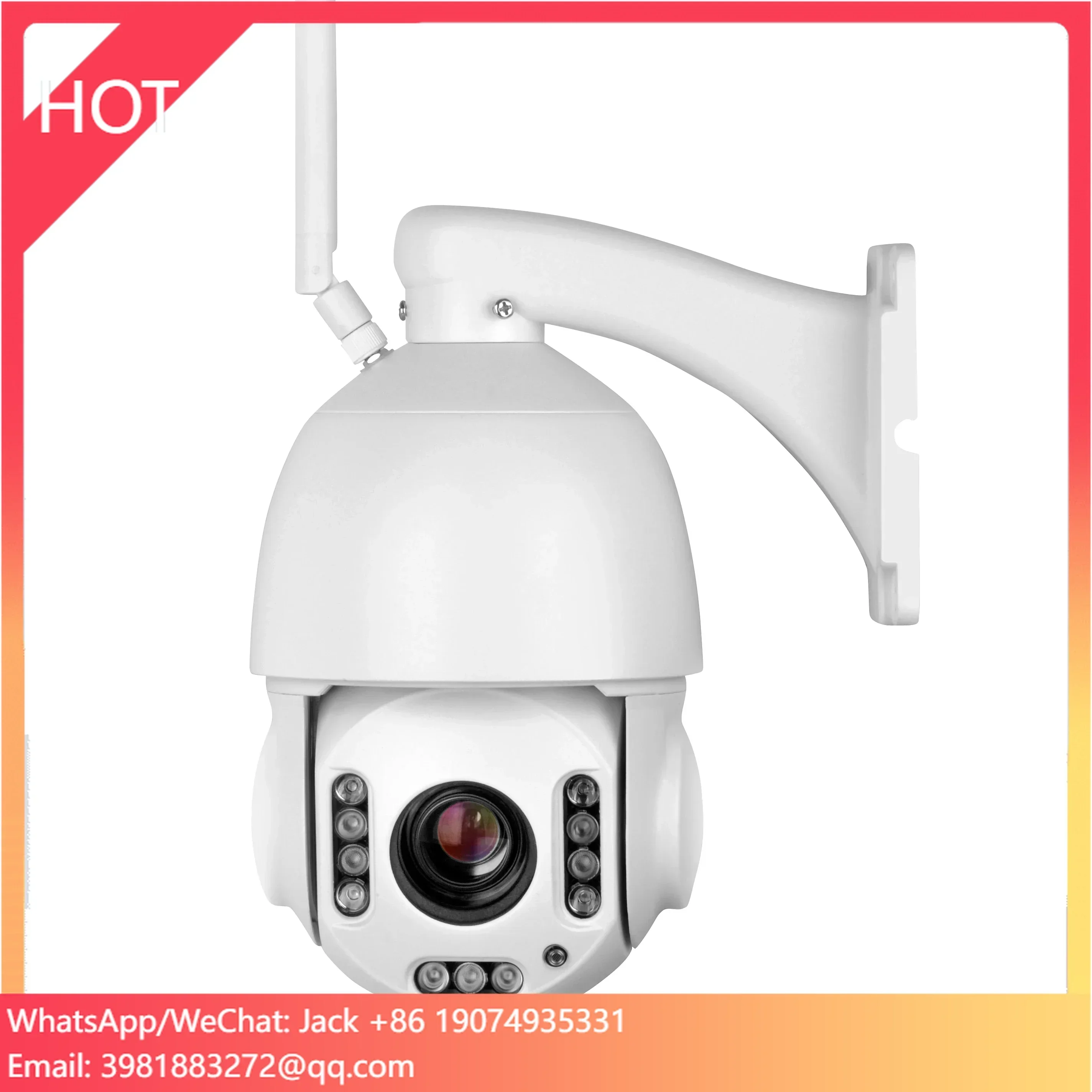 30X Zoom Waterproof 4G Pan Tilt 5MP HD IP IR Camera Full Color Night Vision PTZ Wireless Camera Camhi Wireless Ip Dome Camera
30X Zoom Waterproof 4G Pan Tilt 5MP HD IP IR Camera Full Color Night Vision PTZ Wireless Camera Camhi Wireless Ip Dome Camera