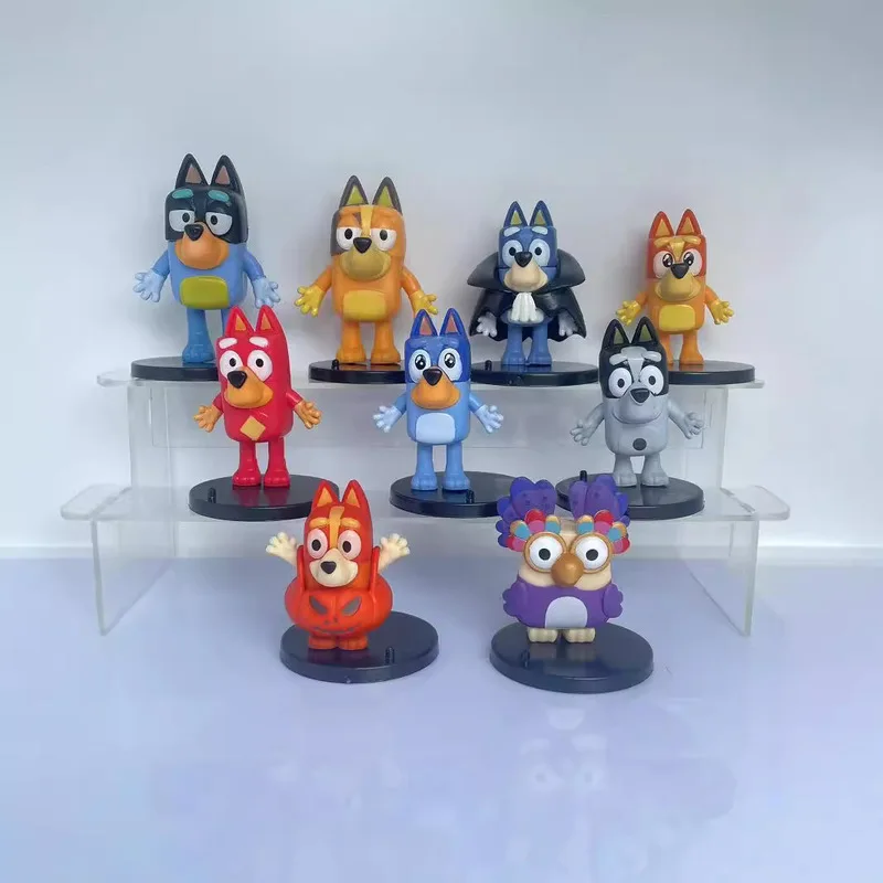 Кукла-модель Bluey Bingo Dog, креативное украшение для автомобиля, украшение для выпечки, ручная работа, подарки на праздники для парней и девушек
Кукла-модель Bluey Bingo Dog, креативное украшение для автомобиля, украшение для выпечки, ручная работа, подарки на праздники для парней и девушек