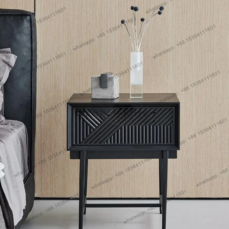 light luxury carved bedside table small apartment bedroom locker modern simple solid wood edge few
light luxury carved bedside table small apartment bedroom locker modern simple solid wood edge few