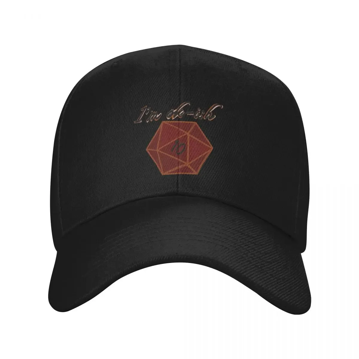 Rolling a 10 on a d20 - I’m ok-ish Baseball Cap Hat Man For The Sun Beach Outing Hat Beach Women Hats Men's
Rolling a 10 on a d20 - I’m ok-ish Baseball Cap Hat Man For The Sun Beach Outing Hat Beach Women Hats Men's