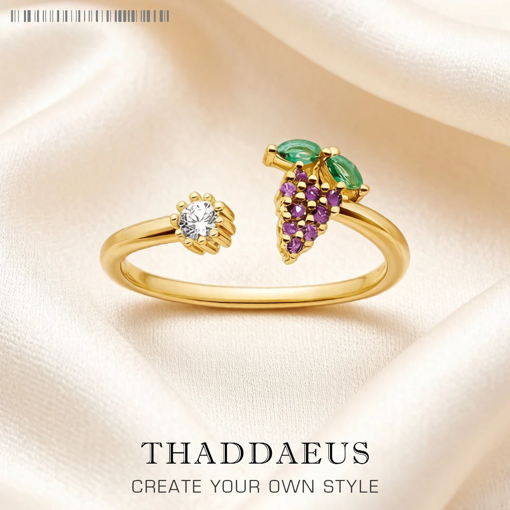 Ring Grape Gold Brand New Trendy Fine Jewelry Pure 925 Strerling Silver Sweet And Stylish Gift For Women
Ring Grape Gold Brand New Trendy Fine Jewelry Pure 925 Strerling Silver Sweet And Stylish Gift For Women