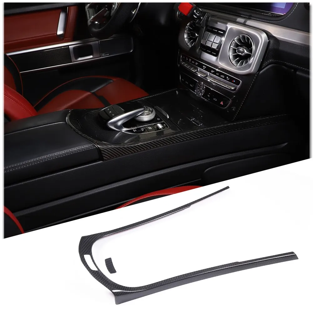 Dry Carbon Fiber Car Gear Shift Panel Outer Frame Trim For Mercedes Benz G-Class W464 W463 2019-2026 Decorate Cover Accessories
Dry Carbon Fiber Car Gear Shift Panel Outer Frame Trim For Mercedes Benz G-Class W464 W463 2019-2026 Decorate Cover Accessories