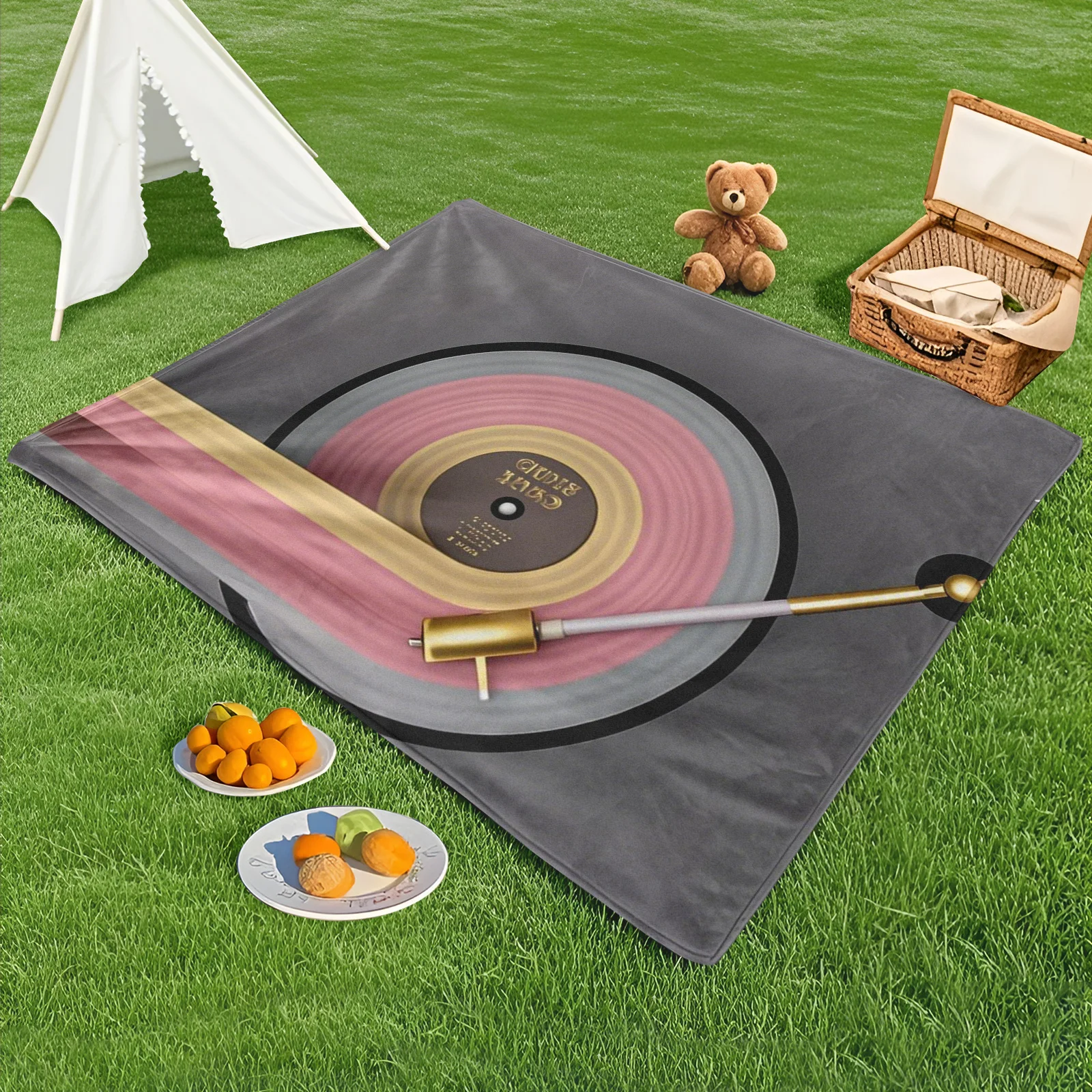 Pink Vinyl Retro Gray Background Outdoor Blanket For Vintage And Stylish Outdoor Relaxation And Gatherings
Pink Vinyl Retro Gray Background Outdoor Blanket For Vintage And Stylish Outdoor Relaxation And Gatherings