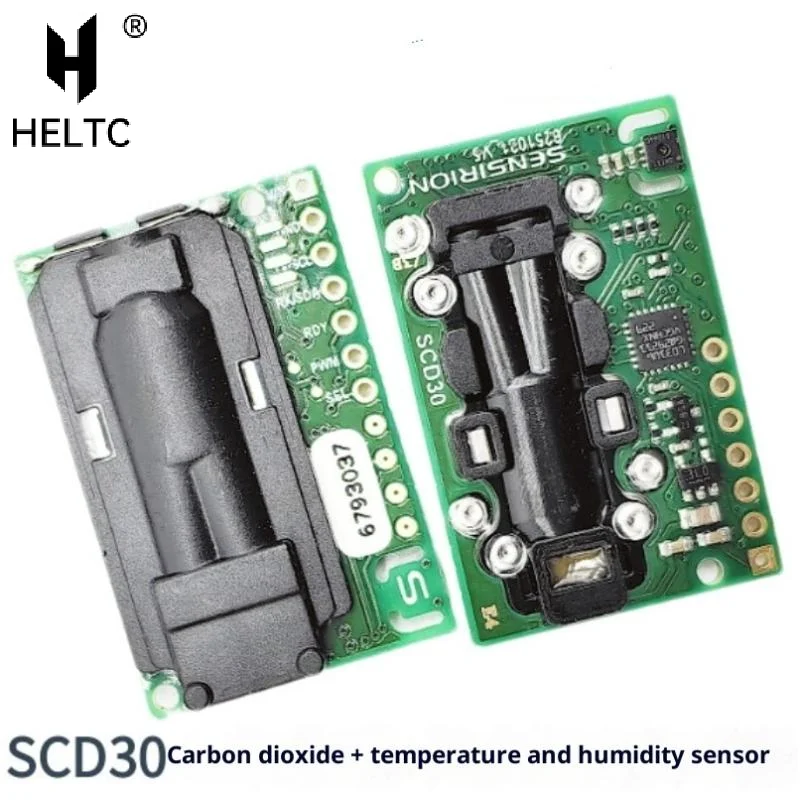 1Pcs For CO2 And RH/T Measurement Of Carbon Dioxide Gas Sensors SCD30 Air Quality Temperature And Humidity Sensor Module
1Pcs For CO2 And RH/T Measurement Of Carbon Dioxide Gas Sensors SCD30 Air Quality Temperature And Humidity Sensor Module