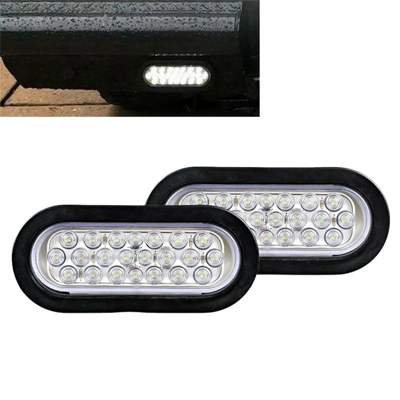 ABQA-2Pcs 6-дюймовый овальный белый 22 светодиодные задние фонари заднего хода для грузовика, сигнальная лампа для прицепа, прозрачные дневные ходовые огни
ABQA-2Pcs 6-дюймовый овальный белый 22 светодиодные задние фонари заднего хода для грузовика, сигнальная лампа для прицепа, прозрачные дневные ходовые огни