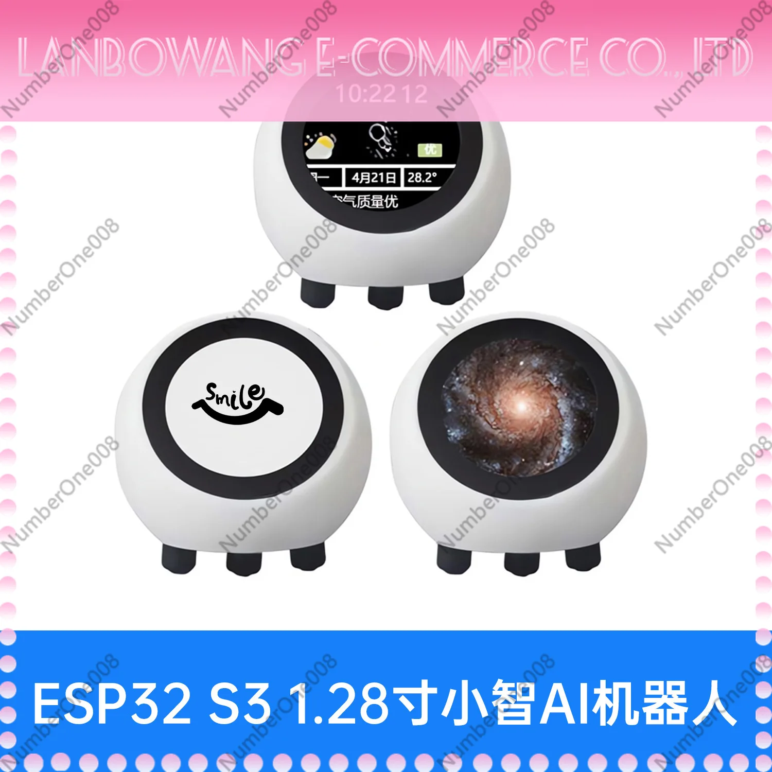 Upgraded Model with Bracket 1.28 Inch Display Screen AI Intelligent Dialogue Language Model Artificial Intelligence Assistant
Upgraded Model with Bracket 1.28 Inch Display Screen AI Intelligent Dialogue Language Model Artificial Intelligence Assistant