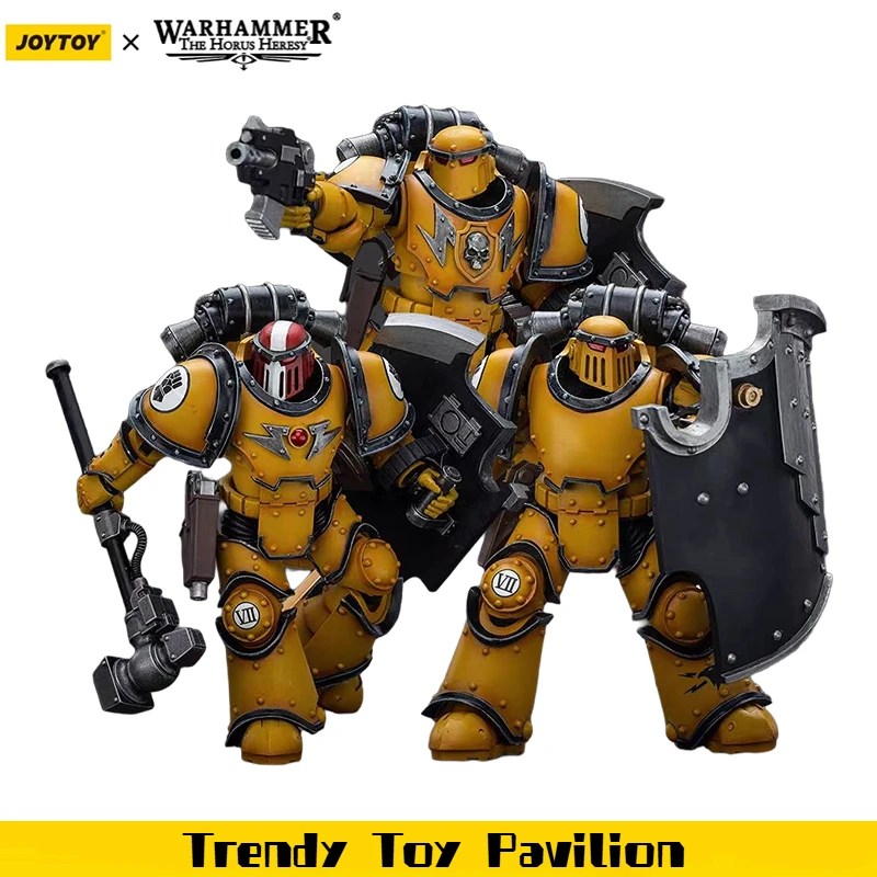 【JOYTOY】Warhammer 40K Imperial Fists Mklll Breacher Legionaries 3 шт. 1/18 игрушки-фигурки
【JOYTOY】Warhammer 40K Imperial Fists Mklll Breacher Legionaries 3 шт. 1/18 игрушки-фигурки