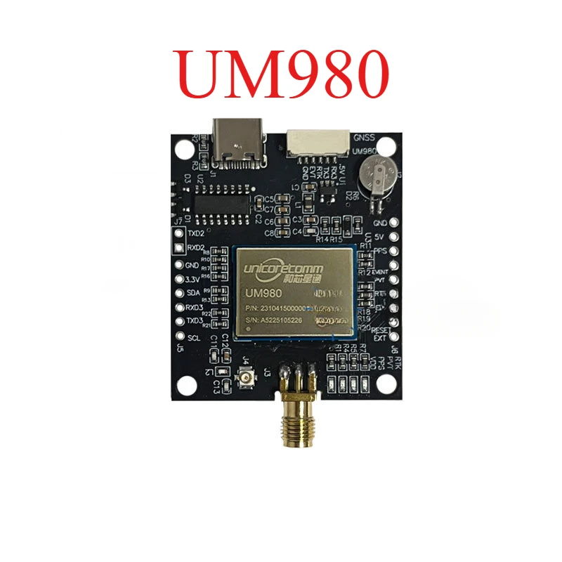 UM980 development board full-band RTK directional drone flight control centimeter-level positioning module
UM980 development board full-band RTK directional drone flight control centimeter-level positioning module