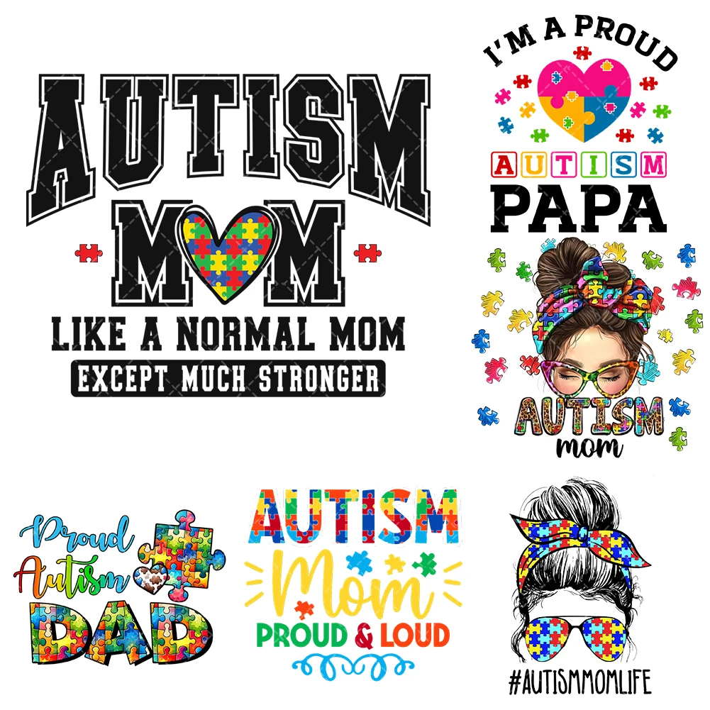 New illness autism Iron On Heat Transfer Stickers For Clothes DTF Pinted Vinyl Thermal Appliques Washable T-Shirt Decal
New illness autism Iron On Heat Transfer Stickers For Clothes DTF Pinted Vinyl Thermal Appliques Washable T-Shirt Decal