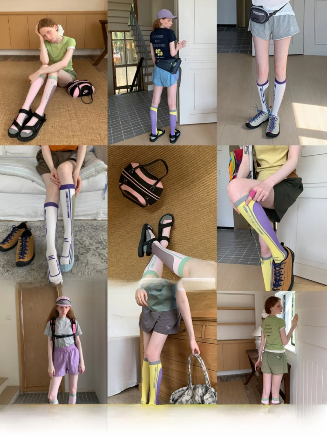 Outdoor Sports Casual Hiking Mountain Climbing Yoga Socks Long Tube Breathable Shape Fitness Leisure Square Hole Socks
Outdoor Sports Casual Hiking Mountain Climbing Yoga Socks Long Tube Breathable Shape Fitness Leisure Square Hole Socks