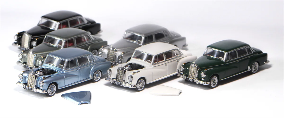 GFCC 1:64 300D 1959 -Benz Classic Car Die-Cast Model
GFCC 1:64 300D 1959 -Benz Classic Car Die-Cast Model