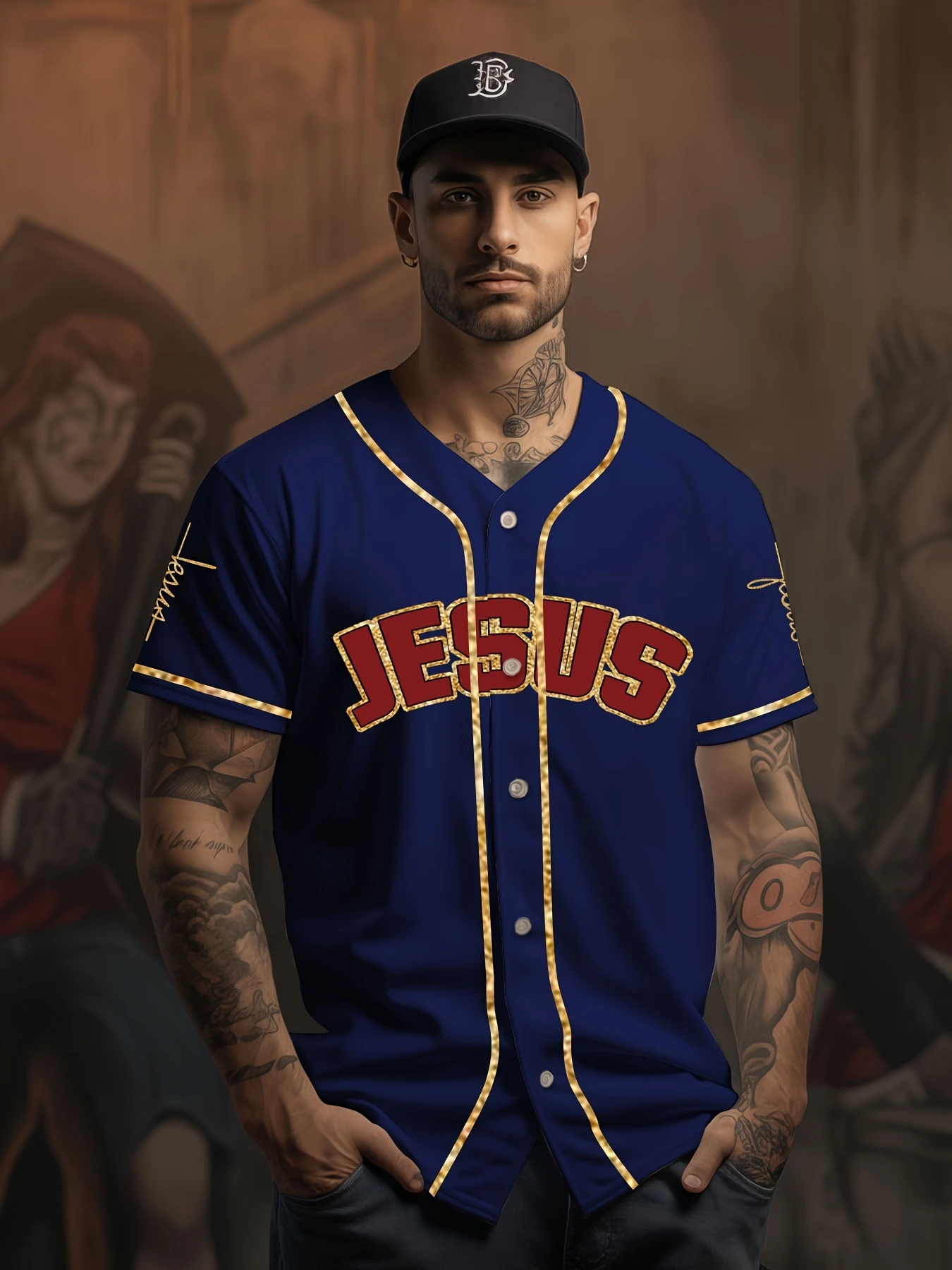 Hot Streetwear Baseball Jersey Custom Jesus Name Number Red Summer Shirt Men Women Short Sleeve Personalized Sport Tee Top
Hot Streetwear Baseball Jersey Custom Jesus Name Number Red Summer Shirt Men Women Short Sleeve Personalized Sport Tee Top