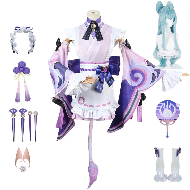 Mizuki Yumemizuki Cosplay Genshin Impact Cosplay Costume Fan Wig Women Comic-con Party Role Playing Dress Clothes Outfits
Mizuki Yumemizuki Cosplay Genshin Impact Cosplay Costume Fan Wig Women Comic-con Party Role Playing Dress Clothes Outfits