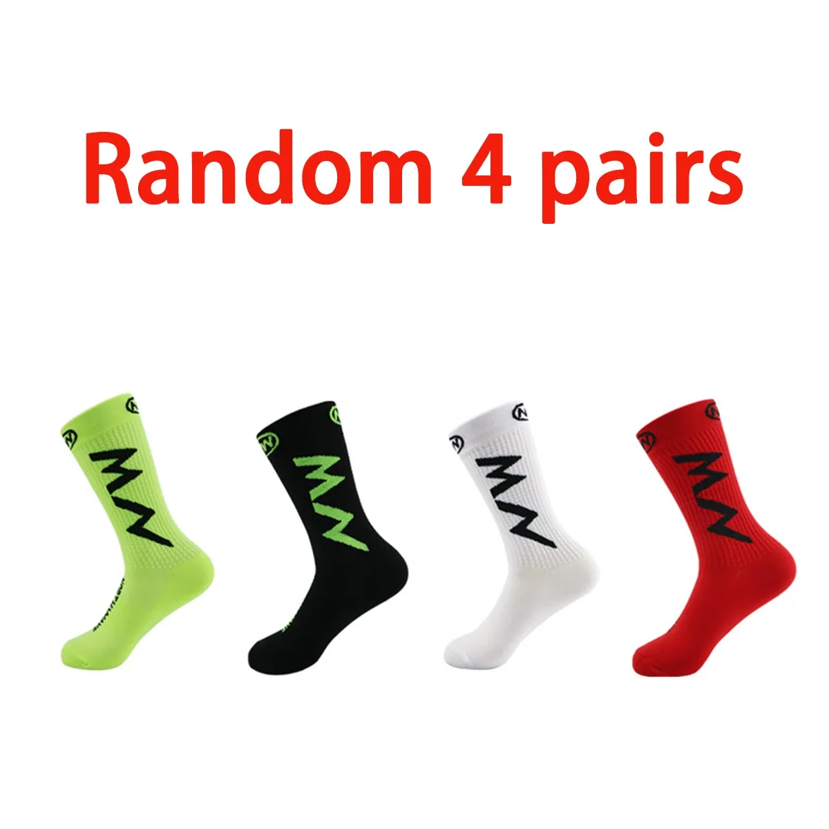 Four pairs of high-quality breathable sports socks are randomly selected, suitable for running/outdoor sports
Four pairs of high-quality breathable sports socks are randomly selected, suitable for running/outdoor sports