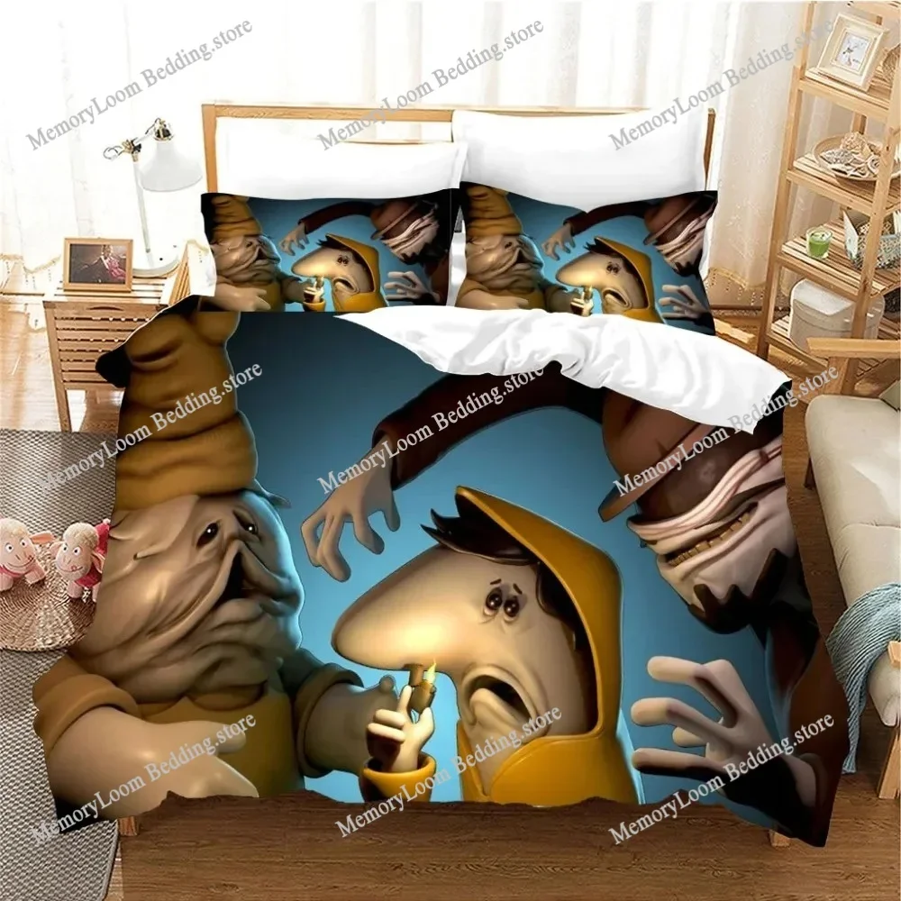 New Little Nightmare Bedding Set Single Twin Full Queen King Size Bed Set Adult Kid Bedroom Duvet cover Sets 3D Print Game Anime
New Little Nightmare Bedding Set Single Twin Full Queen King Size Bed Set Adult Kid Bedroom Duvet cover Sets 3D Print Game Anime