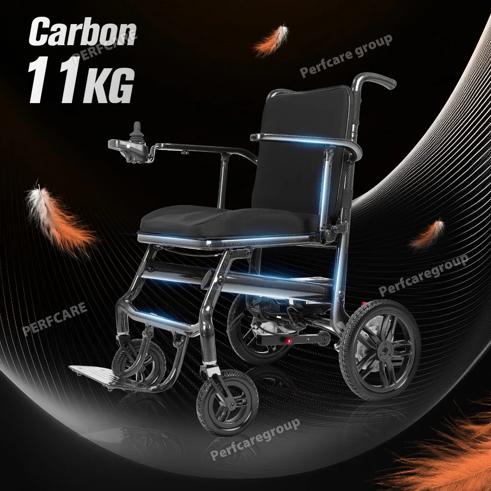 Perfcare XN01 Luxury 100% Carbon Electric Wheel Chair Lightest 11kg Disabled Elderly Foldable Medical Device Mobility Wheelchair
Perfcare XN01 Luxury 100% Carbon Electric Wheel Chair Lightest 11kg Disabled Elderly Foldable Medical Device Mobility Wheelchair