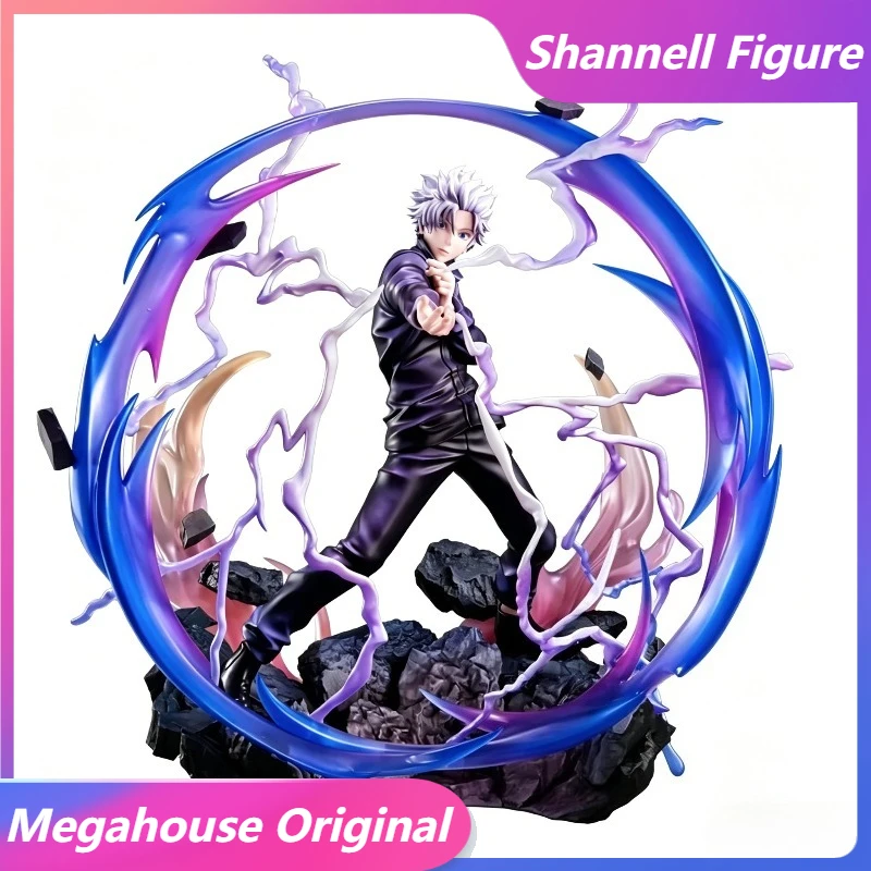 In stock MegaHouse Original Jujutsu Kaisen Gojo Satoru 26.5cm PVC Action Figure Anime Model Toys Figures Collection Doll Gift
In stock MegaHouse Original Jujutsu Kaisen Gojo Satoru 26.5cm PVC Action Figure Anime Model Toys Figures Collection Doll Gift