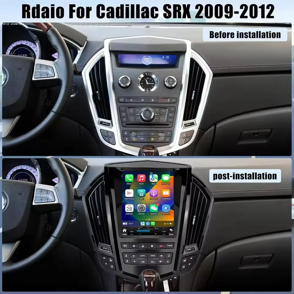 9.7" Touch Screen Car Radio Android 13 For Cadillac SRX 2009-2012 With Bluetooth GPS Navigation Video Multimedia Player Calplay
9.7" Touch Screen Car Radio Android 13 For Cadillac SRX 2009-2012 With Bluetooth GPS Navigation Video Multimedia Player Calplay