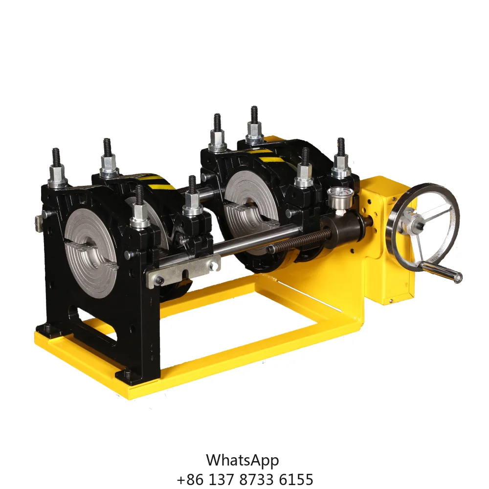 New Portable CE Certified Manual 40-200mm HDPE/PE/PPR/PVDF Pipe Butt Fusion Welding Machine 4 Clamps 2 Year Warranty
New Portable CE Certified Manual 40-200mm HDPE/PE/PPR/PVDF Pipe Butt Fusion Welding Machine 4 Clamps 2 Year Warranty